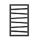 Рушникосушка TERMA ZIGZAG 835x500 WLZIG083050KIHEE1TS1D, чорний