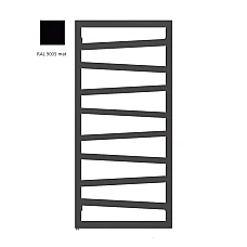 Рушникосушка електрична TERMA ZIGZAG 1070x500 WLZIG107050K9M5E8TS1D, чорний матовий