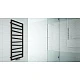 Рушникосушка водяна TERMA ZIGZAG 835x500 WGZIG083050K9M5SX, чорний матовий