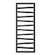 Полотенцесушитель водяной TERMA ZIGZAG 1310x500 WGZIG131050KIHESX, черный