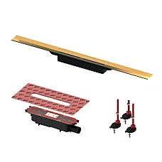 Дренажний канал TECEdrainprofile 900 мм 670912 Polished Gold Optic