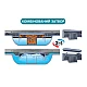 Душовий трап Valtemo Aqualine Base VLD-600320 600 мм, 40 бічній вихід