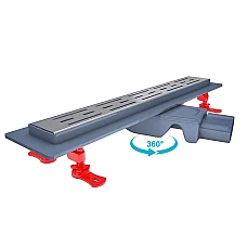 Душовий трап Valtemo Starline Base VLD-562325 700 мм, 50 бічній вихід