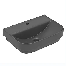 Умивальник VOLLE SOLO 13-55-113Grey антрацит матовий