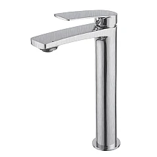 Змішувач для умивальника високий VOLLE CANTE 1512.011302 нікель