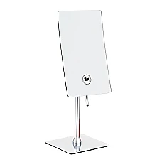 Зеркало прямоугольное настольное Volle хром