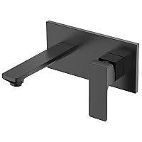 Змішувач для умивальника VOLLE LEON 1511.010304 чорний