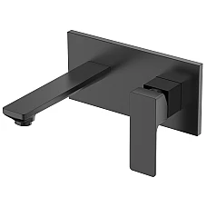 Смеситель для умывальника VOLLE LEON 1511.010304 черный