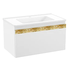 Тумба с умывальником 80 см VOLLE CLASSIC NEO 1943.328007