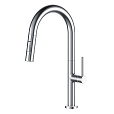 Змішувач для кухні з висувним виливом VOLLE BRAVO C 1500.110301 хром