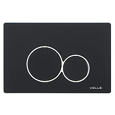 Кнопка смыва VOLLE VISO EVO черная 222123