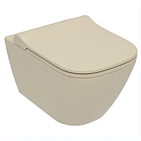 Унітаз підвісний Volle SOLO 13-55-111Capp матовий капучино