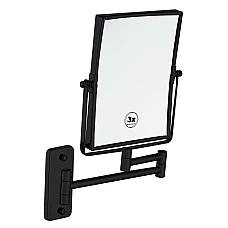 Зеркало прямоугольное подвесное Volle черный матовый