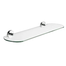 Полиця скляна VOLLE RONDA 2535.270101 хром