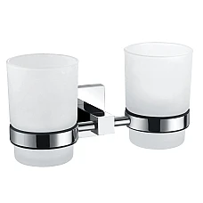 Склянка подвійна Volle CUADRO хром