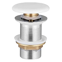 Донный клапан click clack VOLLE 90-00-77W White