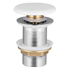 Донний клапан click clack VOLLE 90-00-77W White