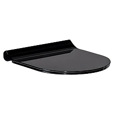Черное сиденье для унитаза Volle Amadeus Slim 13-06-035Black