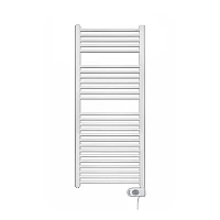 Полотенцесушитель белый Zehnder Aura 1300x500 электрическая