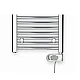 Полотенцесушитель хромированный Zehnder Aura 980x500 электрический