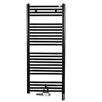 Рушникосушка черная Zehnder Virando 1326x500