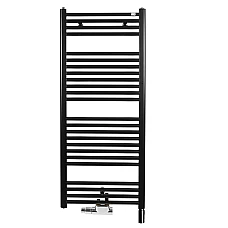 Рушникосушка чорна Zehnder Virando 1326x500 