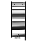 Рушникосушка чорна Zehnder Virando 1326x500 