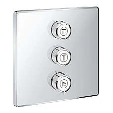 Комплект верхньої монтажної частини для вентиля на 3 виходи Grohe Grohtherm SmartControl 29127000
