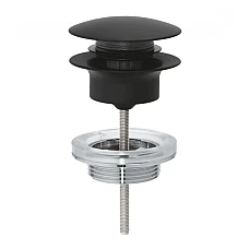 Донний клапан Grohe 29510KF0 чорний матовий