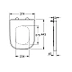 Сидіння для унітазу Grohe Euro Ceramic Soft close 39330000