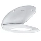 Сидіння для унітазу Grohe BAU Ceramic 39493000 білий