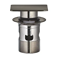 Донний клапан для раковини GROHE Click-Clack, графіт матовий, 40565AL0