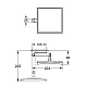 Зеркало косметическое Grohe Selection Cube 40808000
