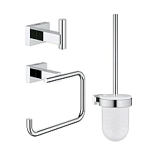 Набір аксесуарів Grohe Essentials Cube City restroom 40757001 хром