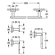 Набір аксесуарів 4в1 Grohe Essentials Cube 40778001 хром