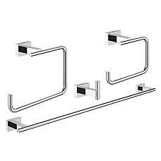 Набір аксесуарів 4в1 Grohe Essentials Cube 40778001 хром