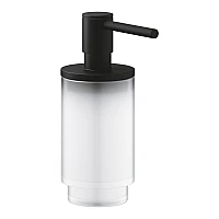Дозатор рідкого мила Grohe Selection 41218KF0 чорний матовий
