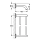 Тримач для рушника Grohe Essentials Authentic 40654001