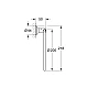 Тримач для рушника Grohe Essentials Authentic 40655001