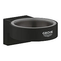 Тримач для склянки/мильниці Grohe Selection 41217KF0 чорний матовий
