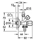 Вентиль кутовий GROHE ANGLE VALVE 22034000 3/8 "