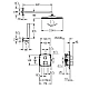 Душова система прихованого монтажу Grohe Grohtherm Cube 34868000
