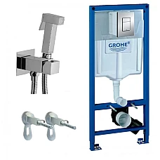 Система інсталяції для унітазу 3 в 1 Grohe Rapid SL 38772001 ZDUP112CR