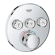 Термостат прихованого монтажу GROHE Grohtherm SmartControl 29121000 хром