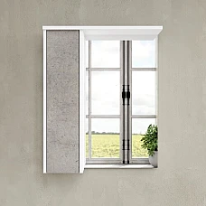 Дзеркальна шафка для ванної кімнати AM.PM GEM S M91MPL0601BF38 ліва