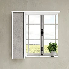 Дзеркальна шафка для ванної кімнати AM.PM GEM S M91MPL0751BF38 ліва