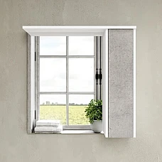 Дзеркальна шафка для ванної кімнати AM.PM GEM S M91MPR0751BF38 права