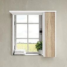 Дзеркальна шафка для ванної кімнати AM.PM GEM S M91MPR0751WF38 права