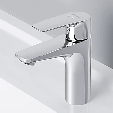 Змішувач для умивальника з донним клапаном F90E82100 AM.PM Gem