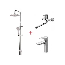 Набір змішувачів для ванни AM.PM Gem F90E02100+F90E90000+F0790000